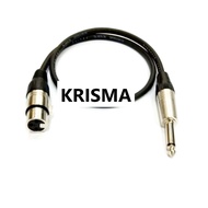 XLR Female to akai 6.35mm male canare cable standard 8 Meter AD-03