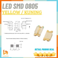 SMD LED 0805 Yellow Yellow/ smd type 0805