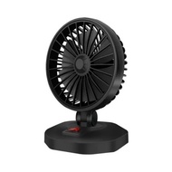 MKR stock🔥360 Degree Vehicle Rotatable Car Fan 12V/24V DC Fans for Car/ Trucks Single Head Car Fans