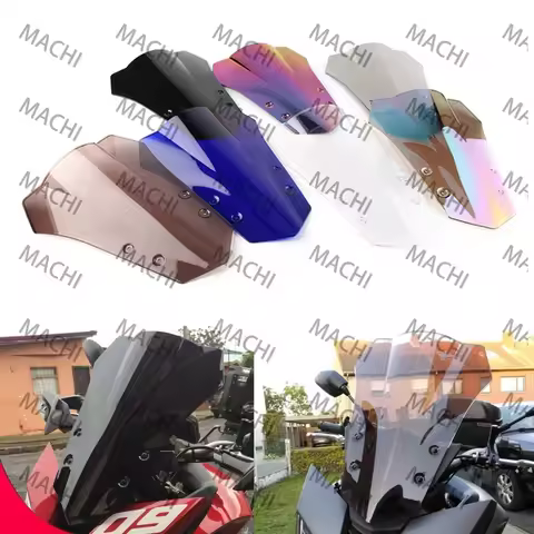 Motorcycle For Yamaha FJ09 MT09 Tracer 900 2015 2016 2017 Double Bubble Windshield Deflector Protect