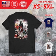 Baju Anime Cartoon Streetwear DEMON SLAYER UPPERMOON Cotton Short Sleeve XS - 5XL T-Shirt UPM-SS-000