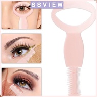 STILLSAVIEW Eyeliner Stencil, with Comb Reusable Novice Eyeliner Template, Practical Plastic  Shield
