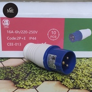 Industrial Plug VORGE Genset 3 Pin 16A 013 Model CEE Plug 3Pin 16 A CEE013