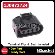 Volkswagen Audi (1J0973724) Ignition Plug Coil Socket Connector 4 Pin