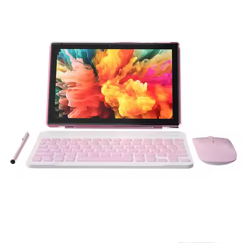 10.1 Inch 2-in-1 Business Education Tablet PC with Keyboard Case Mouse Pen