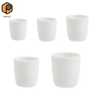 [prettyia] 99% Al2O3 Alumina Cylindrical Lab Crucible Melting Pot Container 200ml