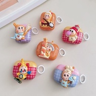 3D Cute Stars Doll diy Soft Shell For AirPods 1 2 3 4 ANC PRO 2 3 Protective Casing TPU Case Cover