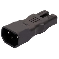 IEC 320 C14 Male to C15 Female Socket Power Adapter Travel Converter