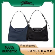100%authentic spot new calfskin underarsed bag longchamp bags Crescent shoulder bag handbag