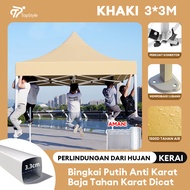 Tenda Lipat 3x3 Tenda Bazar 1300D Outdoor Tenda Gazebo Tenda Jualan