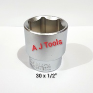 MATA 1/2" x 30 mm SOCKET WRENCH / 1/2 inch x 30mm 6point SOCKET WRENCH