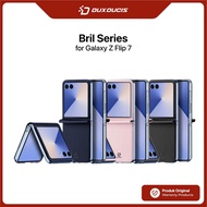 Samsung Galaxy Z Flip 7 Flip7 Case DUX DUCIS Bril Series PU Leather Case