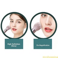 Ivy Folding Makeup Plastic Cosmetic Mirror for Skin Check and Makeup Detail Viewing for Use