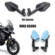 For Loncin VOGE 650DS DS 650 650DS VOGE 650DS Motorcycle Rearview Mirror Foldable Mirror CNC Aluminu