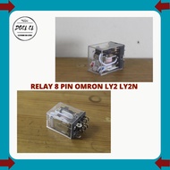 OMRON LY2 LY2N 8 PIN RELAY | OMRON RELAY 12V 24V 220V ORIGINAL OMRON