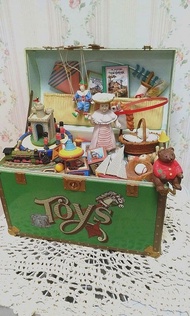 Enesco music box(絕版)music 玩具箱 音樂盒