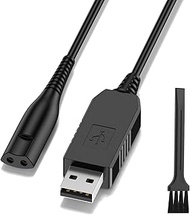 12V Charger for Braun Shaver Series 9 7 5 3 1, 4ft USB Charging Cord for Braun 3040s 310s 340s 740s