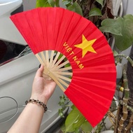[Quick fire September 2] Vietnam handheld fan, red flag fan with yellow star, water love spirit a80 