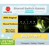 ⚡Buy 3 Free 1⚡Nintendo Switch Games Alien Isolation Solo Murah Digital Download Own Data Eshop