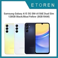 Samsung Galaxy A15 5G SM-A156E Dual Sim 128GB Black/Blue/Yellow (8GB RAM)