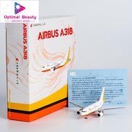 NG Models 48013 1: 400 China International Airlines A318 B-6188 High-End Collection Display