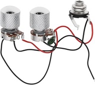 Guitar 3 Way Switch Harness A500k B500k 1 Volume 1 Tone Potentiometer Socket for Electric Guitar Cir