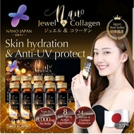 Nano Jewel & Collagen 8000 mg Japan - Marine Collagen + Royal Jelly + Hyaluronic Acid UV Bright