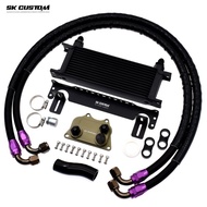 SK CUSTOM for Volkswagen 2nd Generation EA888 Engine Oil Cooler Audi 1.8T 2.0T Oil Radiator Kit Golf