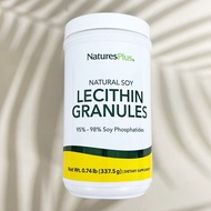 เลซิตินจากถั่วเหลืองธรรมชาติ ชนิดเกล็ด Natural Soy Lecithin Granules 337.5 g _ NaturesPlus®