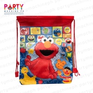 PMPH 12pcs Elmo drawstring bag / party giveaway bags paper bag gift bag goodies bag