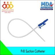 Suction Catheter with Fingertips Control Sterile Packaging FR6 / FR08 / FR10 / FR12