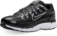 NIKE Men's P-6000 Trainers, Black, White, Metallic Silver, 45 EU