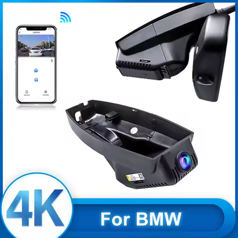 4K DVR WiFi Plug and Play Car Dash Cam Control APP Wifi Camera UHD 2160P For BMW X1 X3 X5 E61 E60 E8