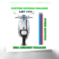 BISA REQUEST UKURAN PANJANG LIST LIST STIKER BMW VARIASI MOTOR MOBIL