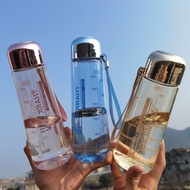 500ml Transparent Plastic Drinking Water Bottle Tumbler Bottle Portable Water Bottle 500ml THANKYOU 