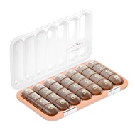 28 Grids portable three meals a day portable medicine packaging box seven day pill storage box for h