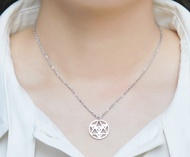 梅爾卡巴項鍊-抗敏醫療鋼