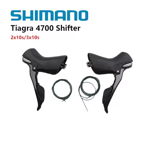 Shimano TIAGRA 4700 Shifter Left 2s/Right 10s/A Pair 2x10s Shifter Levers DOUBLE Road Bike Bicycle S
