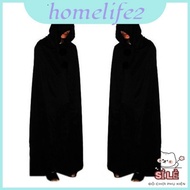 Grim Reaper Cosplay Halloween Cape Vampire Witch Party for Adults and Kids with Cape Costume