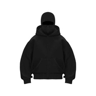 Jacket Hoodie Zip Ninja Azila 2 Unisex Loose 2-Skin Fleece Sun Hats - ZIP26