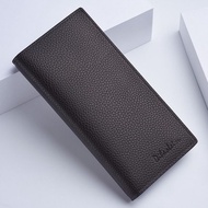 Dompet Panjang Lelaki Fesyen Korea Dompet Beg Lelaki Ultra-tipis Dompet Kulit Lembut Lelaki Multifun