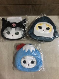 全要或順豐到付可平 7-11 Mofusand 鯊魚貓 環保袋 富士山貓 Mt Fuji Sanrio 三麗鷗 Kuromi 古羅米 紫色