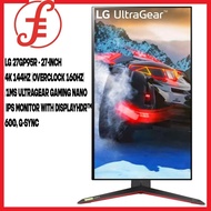 LG 27GP95R 4K 144Hz (Overclock 160hz) /1ms UltraGear Gaming NANO IPS Monitor with DisplayHDR™ 600, G