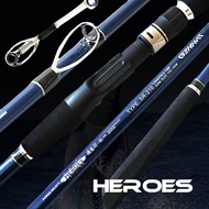50LB Saltwater Fishing Rod Slow-Jigging Rod/Fast-Jigging Rod Powerful Boat Fishing Trolling Rod Spin