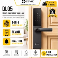[FREE INSTALLATION] EZVIZ DL05 WIFI Smart Home Security Fingerprint Door Handle Lock Weatherproof