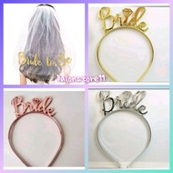Bride ToBANDO Be Bride Crown/ Bride To Veil Tile Bridal Veil/ Be Bridal Shower/