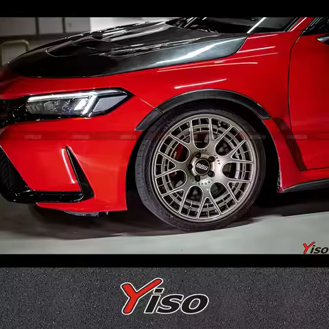 Suitable for Civic FL5 Type R VARIS wide body kit Wide body wheel arch carbon fiber Civic FL5 Type R