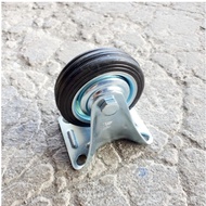 3 trolley wheels dead rubber wheels display case cart 3 inch trolley with wheels trolley wheel