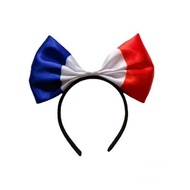 1pcs Flag Pattern Bow Headband Netherlands Australia South Korea France United States United Kingdom