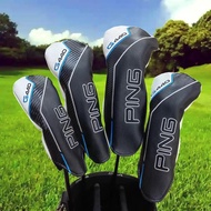 Golf Cover PING G440 Driver Fairway Wood Hybrid Iron Golf Head Cover Stick Cover Golf Club